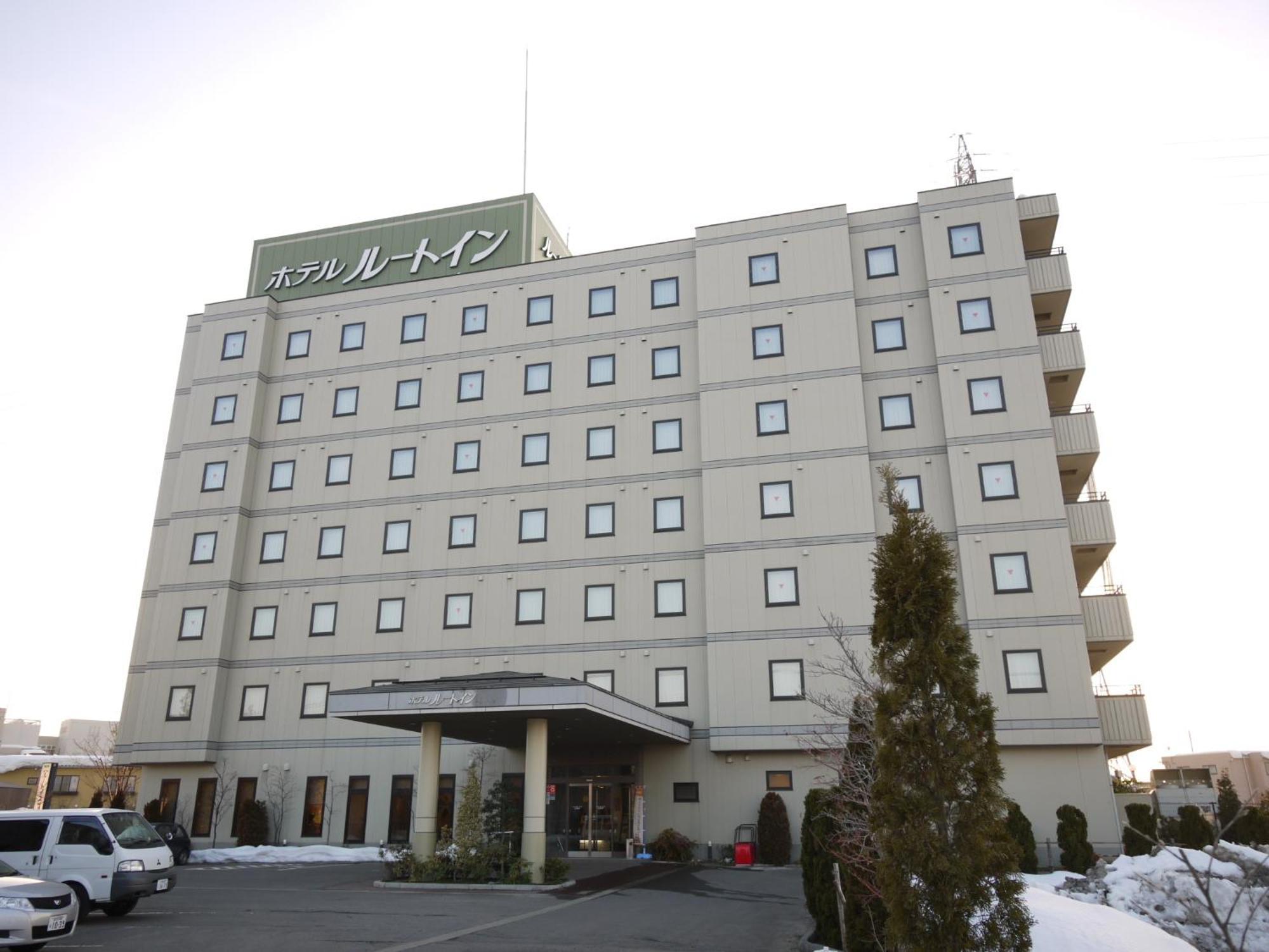 Hotel Route-Inn Yonezawa Ekihigashi Exteriör bild